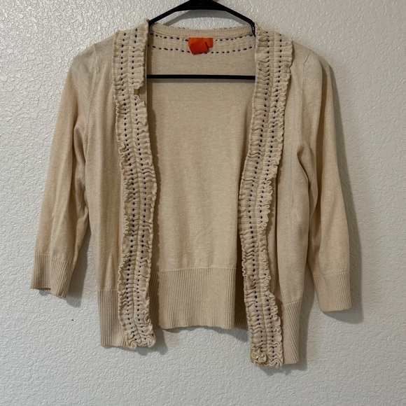Joe Fresh Ruffle Cardigan - Picture 2 of 6